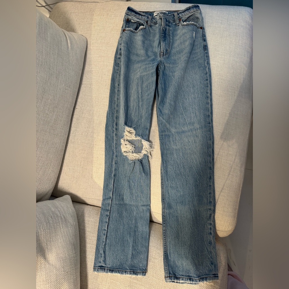 Abercrombie 90s Ultra High Rise Jeans